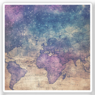 Vintage Celestial World Map (13)