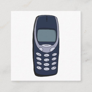 Vintage Cell Phone Enclosure Card