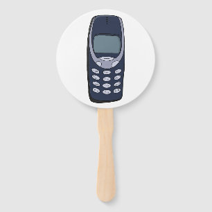 Vintage Cell Phone Hand Fan