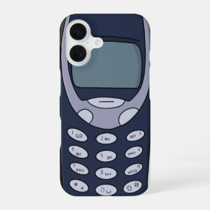 Vintage Cell Phone iPhone 16 Case