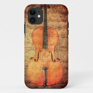 Vintage Cello iPhone 11 Case