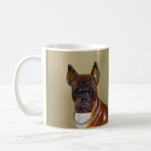 Vintage Ceramic Boxer Coffee Mug