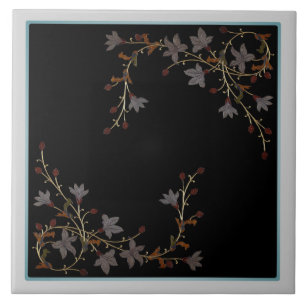 vintage ceramic tile