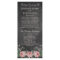 Vintage Chalkboard | Wedding Program Rack Cards