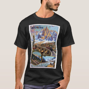 Vintage Chamonix Travel poster T-Shirt