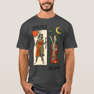 Vintage Character of Playing d King and Queen T-Shirt