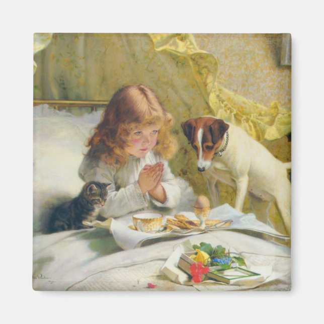 Vintage Charles Burton Barber Suspense Magnet (Front)