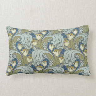 Vintage Charles Voysey Tulip Lumbar Cushion