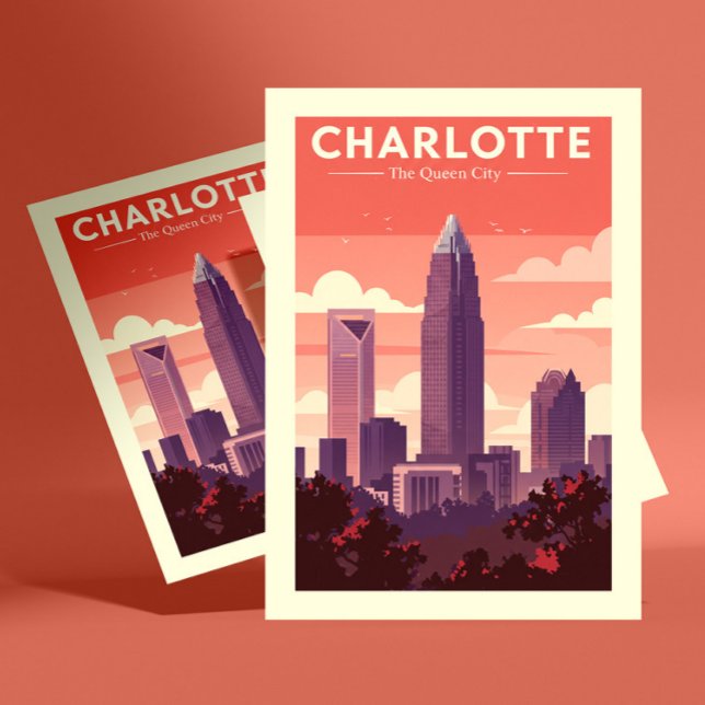 Vintage Charlotte North Carolina Postcard (Creator Uploaded)
