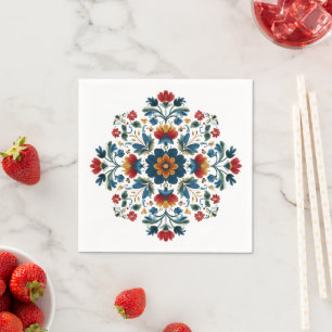 🌸 Vintage Charm in Every Fold! 🌿 Napkin