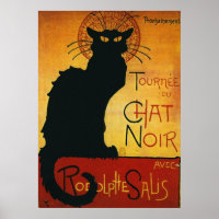 Vintage Chat Noir Poster