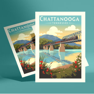 Vintage Chattanooga Tennessee Postcard