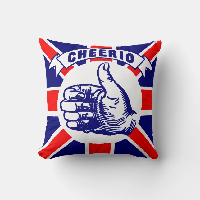 Vintage Cheerio Cushion (Front)