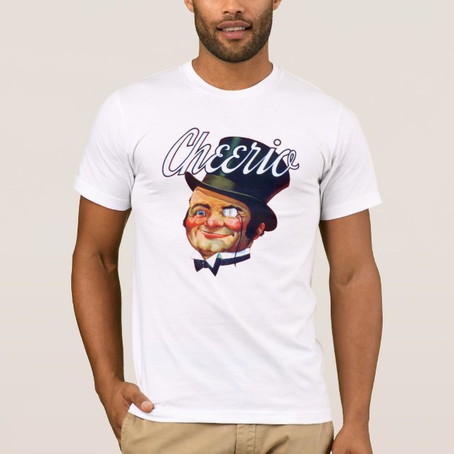 Vintage Cheerio Dapper Fellow T-Shirt (Front)