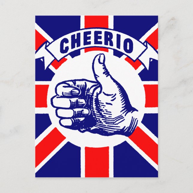 Vintage Cheerio Postcard (Front)