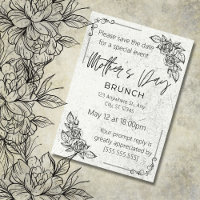 Vintage, Cherishing Motherhood, mother day brunch