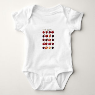 Vintage Cherries Baby Bodysuit