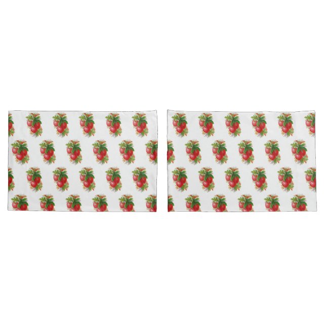 Vintage Cherries Pillowcase (Back-Set)