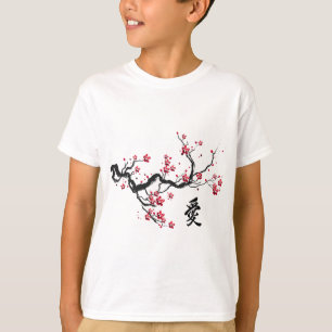 Vintage Cherry Blossom Japanese Culture Graphical T-Shirt