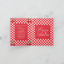 Vintage Cherry & Polka Dot Retro Wedding