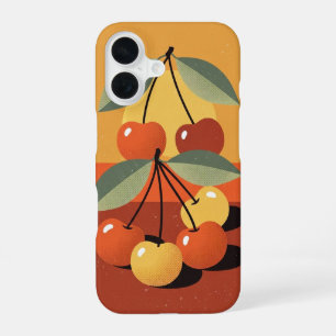 Vintage Cherry Still Life iPhone 16 Case
