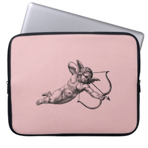 Vintage Cherub Angel Cupid Love Laptop Sleeve