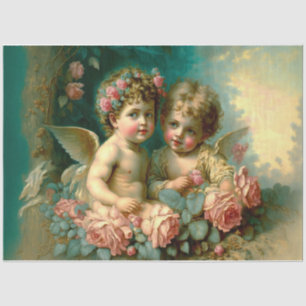 Vintage Cherubs Tissue Paper