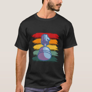 Vintage Chess Piece Retro Chess Piece T-Shirt