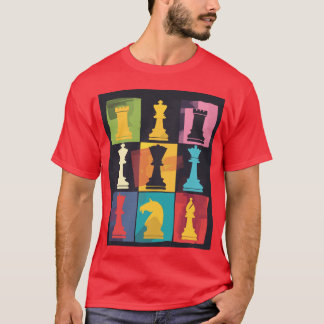 Vintage Chess Player Chess tactician master Chess T-Shirt