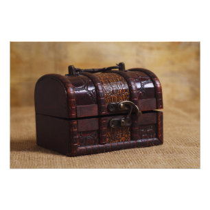 Vintage chest box photo print