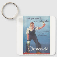 Vintage Chesterfield Cigarettes Advertisement