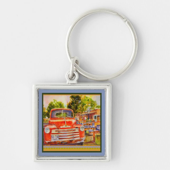 Vintage Chevy Keychain (Front)