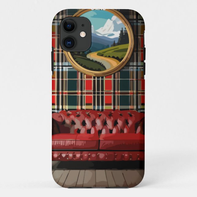 Vintage Chic Case-Mate iPhone Case (Back)