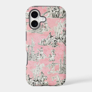 Vintage Chic Pink Toile Floral iPhone 5 5S