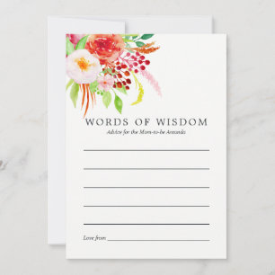 Vintage Chic Rustic Charm Baby Shower Advice