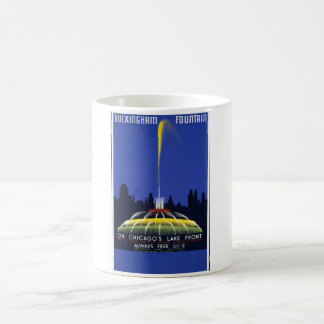 Vintage Chicago - Buckingham Fountain Mug 