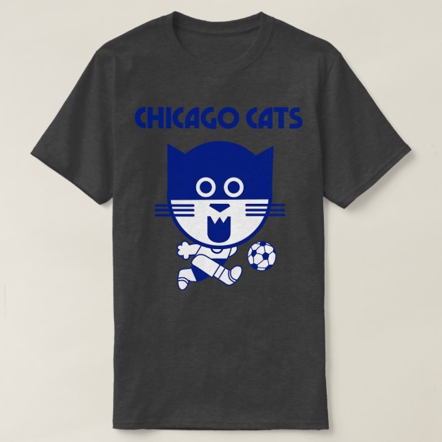 Vintage Chicago Cats 1975 TShirt (Design Front)