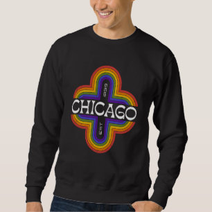 Vintage Chicago Illinois 1833 souvenir Sweatshirt