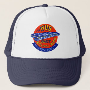 Vintage Chicago Roller Rink Trucker Hat