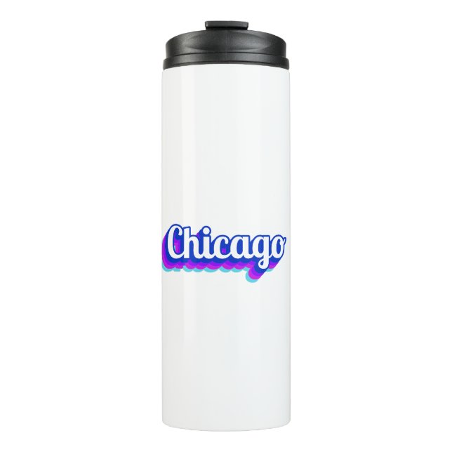 Vintage Chicago Thermal Tumbler (Front)