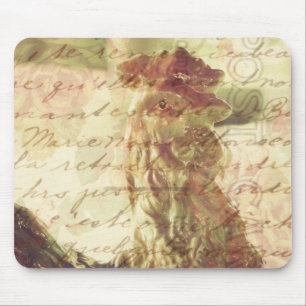 Vintage Chicken Mouse Pad