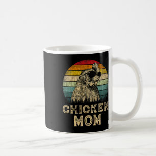 Vintage Chicken Mum Chicken Lovers Mummy Mother's Coffee Mug