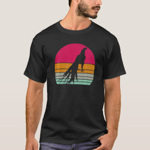 Vintage Chicken Retro Chicken Silhouette 80s 90s S T-Shirt
