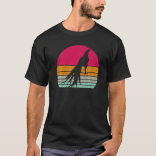 Vintage Chicken Retro Chicken Silhouette 80s 90s S T-Shirt