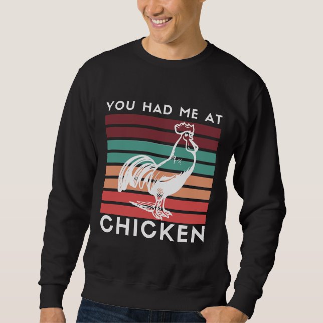 Vintage Chicken Sweatshirt (Front)