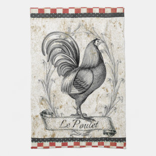 Vintage Chicken Tea Towel