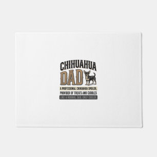 Vintage Chihuahua Dad Dog Lover Shirt Design_1 Doormat