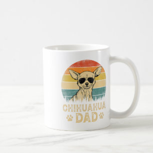 Vintage Chihuahua Dad Dog Lovers Father#39;s Day T Coffee Mug