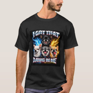 Vintage chihuahua got dawg in funny boys girls T-Shirt