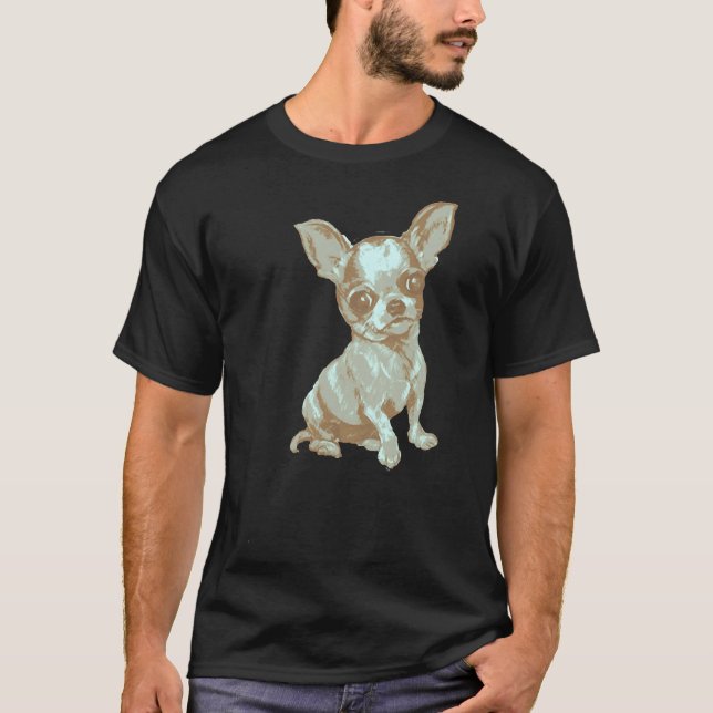 Vintage Chihuahua T-Shirt (Front)